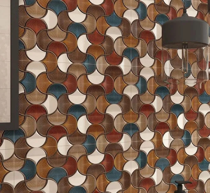 Glossy Beige Subway Tiles 300 X 450