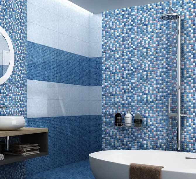 Highlighter Floral Design Wall Tiles 300 X 450